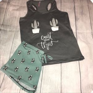 🛍SALE🛍NWT Can’t Touch This Tank/Short Set